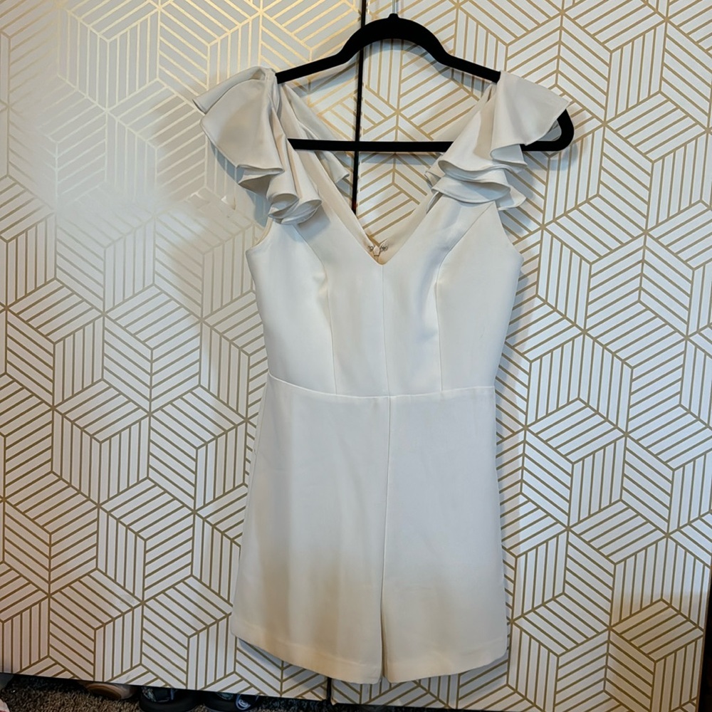 Amanda Uprichard Gimlet Short Romper Size P